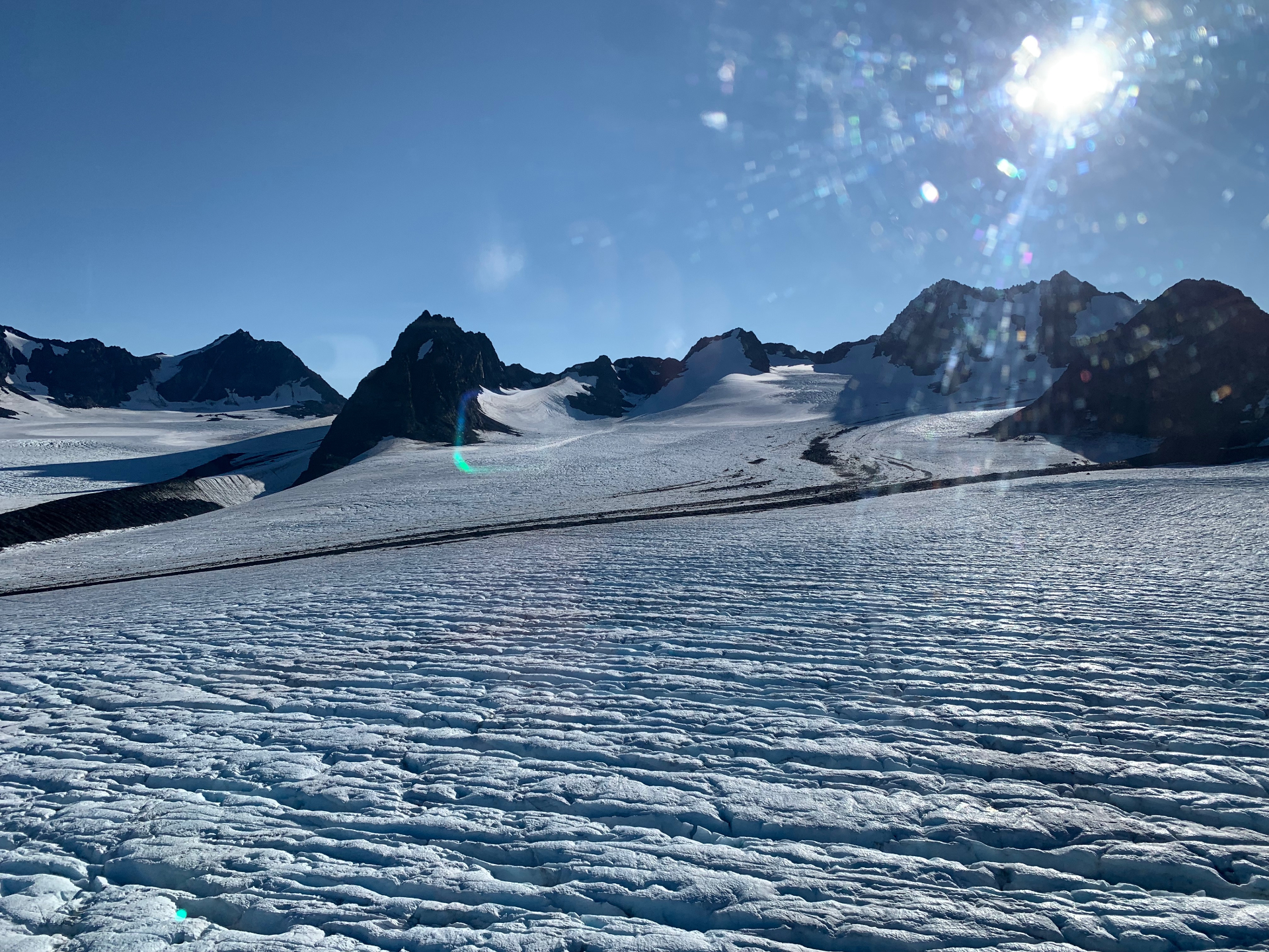 Glacier landscape in Alaska